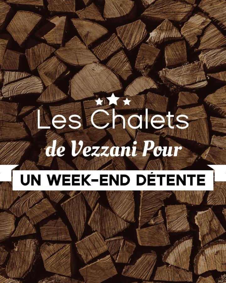 Gites Les Chalets Vezzani Spa Bagian luar foto